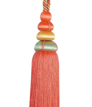 Embrasse pour rideaux Lolita 1 Gland 9420-35426 orangé