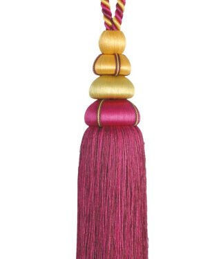 Embrasse pour rideaux Lolita 1 Gland 9540-35426 rose fonÁé
