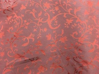Dernier coupon Jacquard Soie et lin 2M80