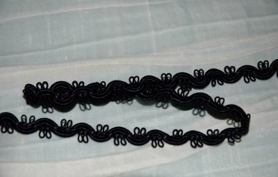GALON "CHANEL" BLEU MARINE PASSEMENTERIE
