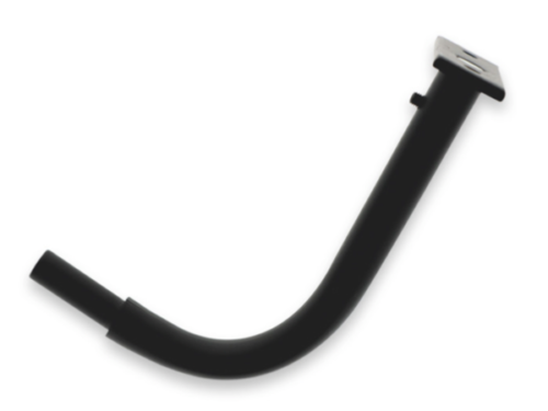 Support coudé 90∞ R = 15 cm - Pergola ¯16 mm - B36595