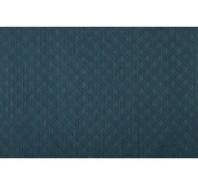 Tissu damassé bicolore fond chiné Bleu