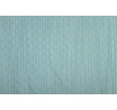 Tissu damassé bicolore fond chiné Bleu