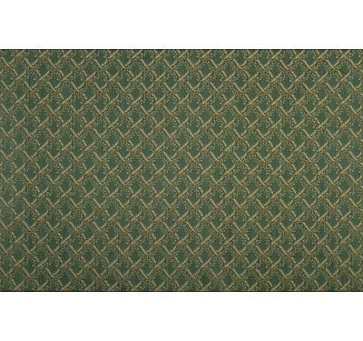 Tissu damassé bicolore fond chiné Vert