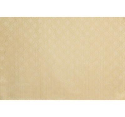 Tissu damassé bicolore fond chiné Blanc
