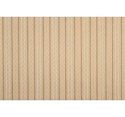 Tissu rayé et damassé sur fond chiné  Beige