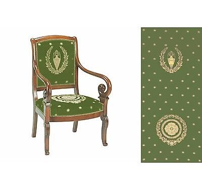 Casal Empire Otrante Fauteuil Vert