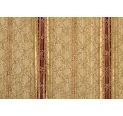 Tissu damassé et rayéfond chiné imberline Beige