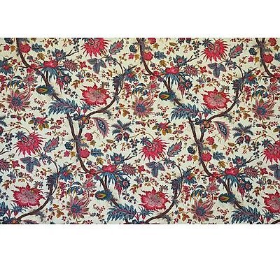 Toile de jouy Bangalor Multicolore