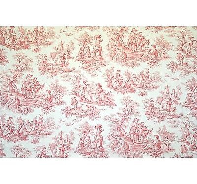 Toile de jouy à La Campagne Rouge