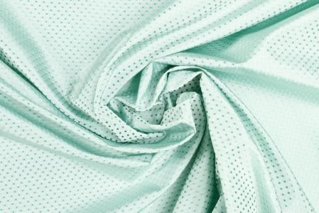Jacquard Taffetas Aqua