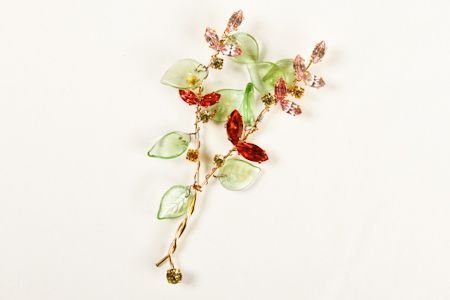 Broche de Fleur Perler