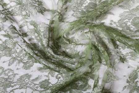 Dentelle Vert Metal