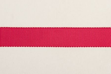 Galon Rayé Rouge 15mm
