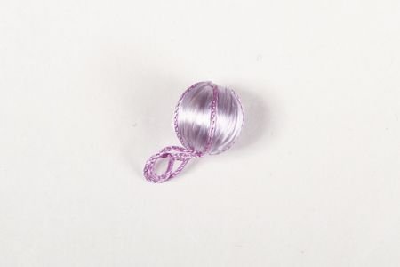 Bouton Boule Ficelle Violine