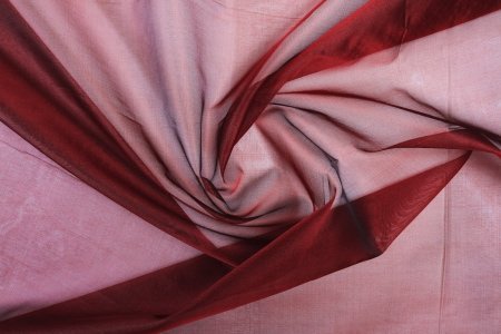 Organza de Soie Rubis