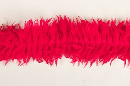 Galon Mousseline Rouge