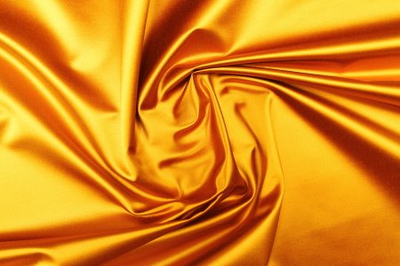 Satin Duchesse Haute Couture Safran