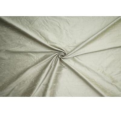 Coupon Shantung de soie Perle de 4m30