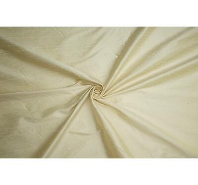 Coupon Shantung de soie Vanille de 2m60