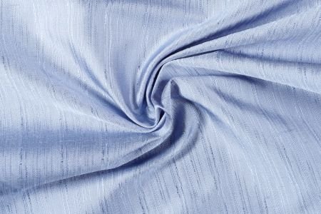 Soie Honan Faux Uni Ciel