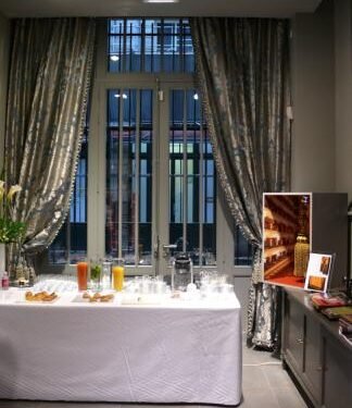 Rideau en brocard DRYADE de chez HOULES