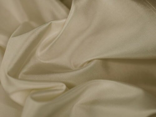 Shantung Lisse Soie Ivoire