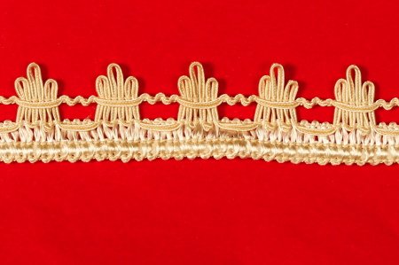 Galon Reine Creme et Blanc