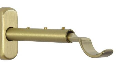 Tringles à Rideaux Collection Auro : 1 Support Mur Extensible pour Anneaux Ouverts - 66764