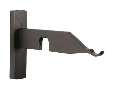 Tringles à Rideaux Collection Bastide : 1 Support Mural Double Ouvert - 62615