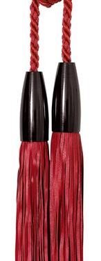 Passementerie Collection Ebony : Embrasse Alium Cuir 2 Glands
