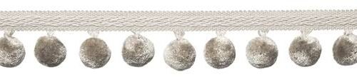 Passementerie Collection Fleurs de Lin : Frange Pompons