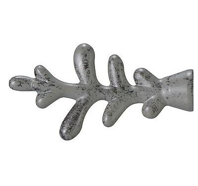 2 Embouts Elaya ¯16mm Gris Mastic