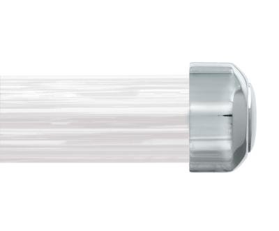 Tringles à Rideaux Collection Palace Chrome : 1 Embout en Laiton Chromé - 63613