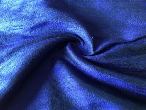 Soie Shantung Sauvage Bleu Nuit 0m40