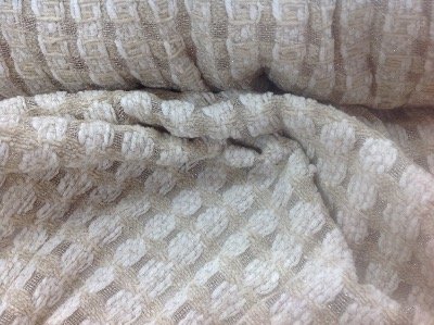 Tweed Haute Couture "CHANEL" beige-argent