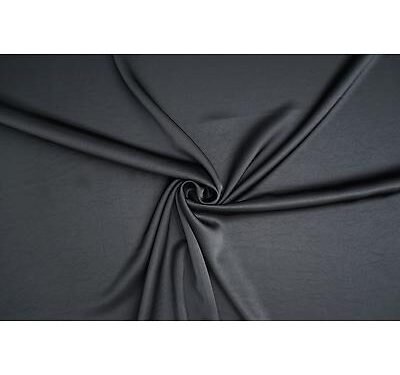Tissus de crêpe Satin Marine