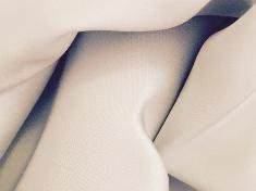 Crepe de chine 100 % soie bleu ciel