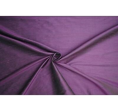 Tissu Shantungs de soie  Iris vendu au mètre