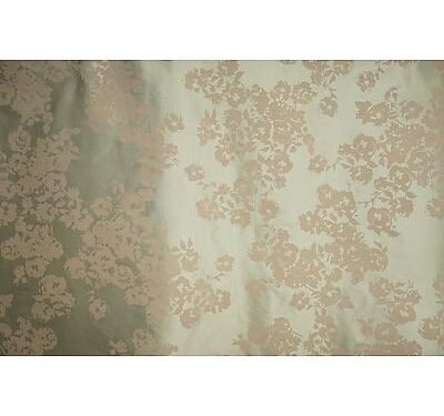 Tissu Soie Imprimée  Champagne vendu au mètre