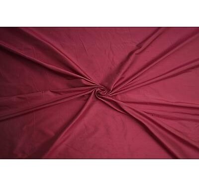 Tissu en Soie Unie Cassis vendu au mètre