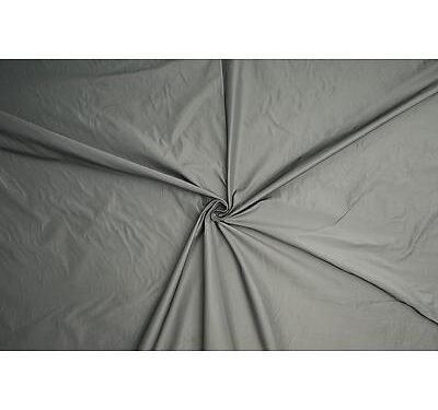 Tissu en Soie Unie Gris Bleuté vendu au mètre