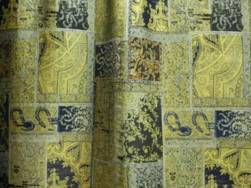 Tissu ameublement laine jacquard Bohême