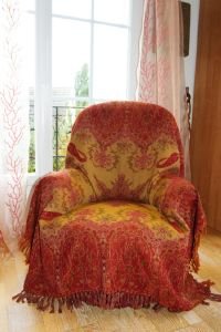 Carré 150cm*150cm pure laine Allepey
