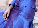 Soie Shantung Sauvage Changeante Bleu Riviera 4M