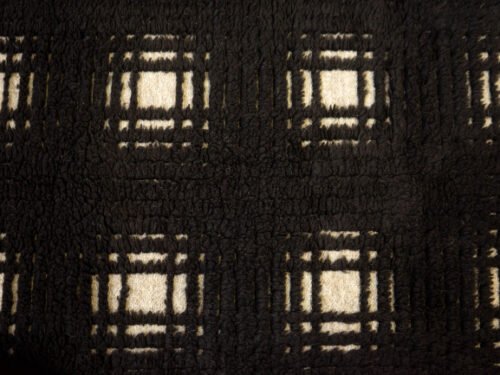 Coupon de Jersey double face à carreaux 3 M70