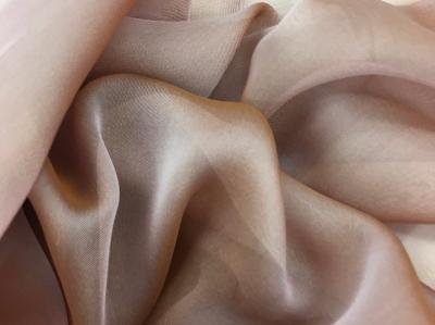 Mousseline de Soie haute couture changeante