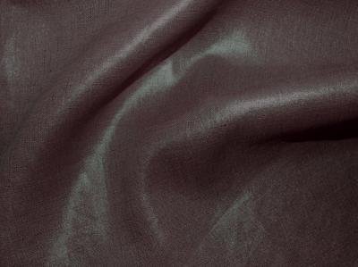 Coupon Toile de lin lavé Taupe-Etain 3M20